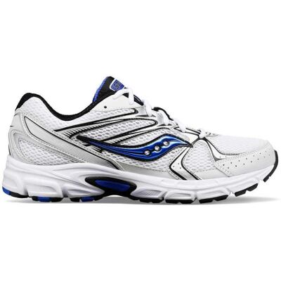 Saucony Unisex Ride Millennium Hvit/Blå Treningssko - UK 3.5 Saucony Unisex Ride Millennium Hvit/Blå Treningssko - UK 3.5