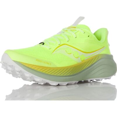 Saucony XODUS ULTRA 3 - Jaune - 37,5 - Chaussure de trail - Publicité Saucony XODUS ULTRA 3 - Jaune - 37,5 - Chaussure de trail - Publicité