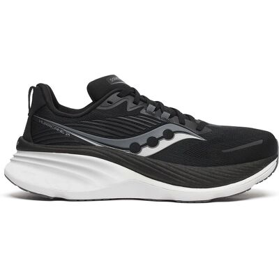 Chaussures de running Saucony Hurricane 24 Noir Blanc - Chaussures - Publicité Chaussures de running Saucony Hurricane 24 Noir Blanc - Chaussures - Publicité
