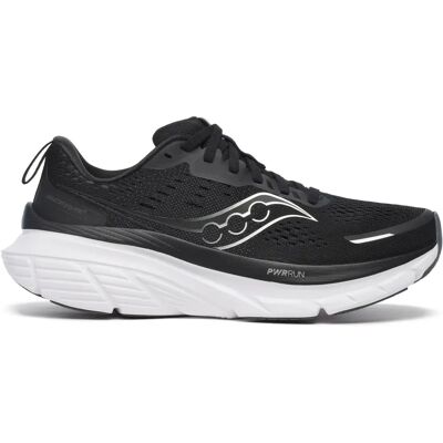Saucony - Guide 18 - Nero - Bianco - Scarpe da corsa Saucony - Guide 18 - Nero - Bianco - Scarpe da corsa