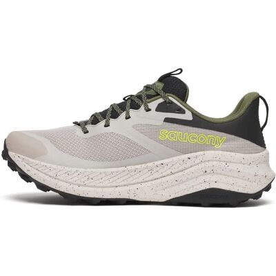 Chaussures de trail Saucony Xodus Ultra 3 Beige Vert - Publicité Chaussures de trail Saucony Xodus Ultra 3 Beige Vert - Publicité