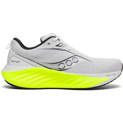 Saucony Triumph 22 Grå/ Gul løpesko - Running Shoes Saucony Triumph 22 Grå/ Gul løpesko - Running Shoes