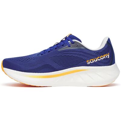 Scarpe da corsa Saucony Ride 18 Blu Arancione Taglia 46,5 - Scarpe da corsa Scarpe da corsa Saucony Ride 18 Blu Arancione Taglia 46,5 - Scarpe da corsa