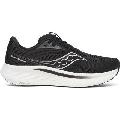 Saucony - Ride 18 - Musta - Miehet - Running Shoes Saucony - Ride 18 - Musta - Miehet - Running Shoes