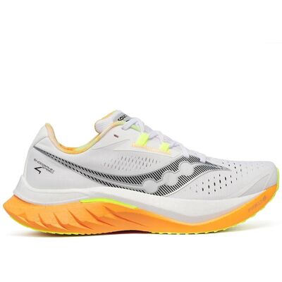 Baskets Saucony Endorphin Speed 4 Blanches - Baskets - Publicité Baskets Saucony Endorphin Speed 4 Blanches - Baskets - Publicité