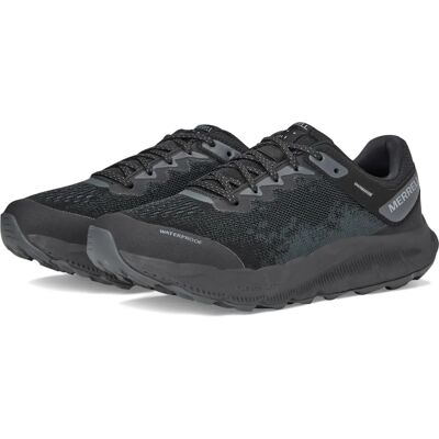 Merrell Antora 4 Waterproof Walking Shoes - Black - Women Merrell Antora 4 Waterproof Walking Shoes - Black - Women