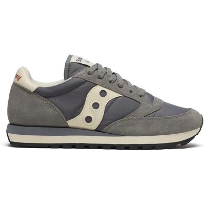 Saucony S2044-715 Graue Leder Casual Sneakers Saucony S2044-715 Graue Leder Casual Sneakers
