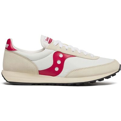 Saucony Trainer 80 Blanco/Rojo - Zapatillas Saucony Trainer 80 Blanco/Rojo - Zapatillas