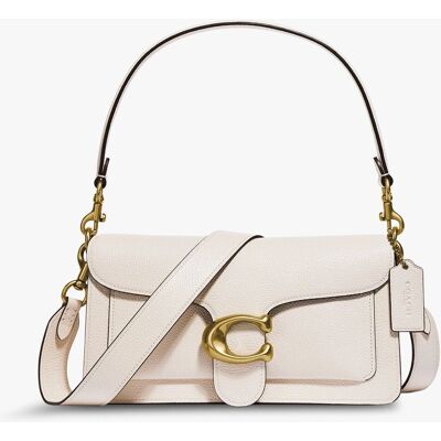 Coach Polished Pebble Leather Tabby Shoulder Bag 26 Refr (CH857 B4/HA) λευκό Coach Polished Pebble Leather Tabby Shoulder Bag 26 Refr (CH857 B4/HA) λευκό