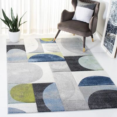 Tappeto Safavieh Modello 274x201 cm Grigio - Tappeto Tappeto Safavieh Modello 274x201 cm Grigio - Tappeto