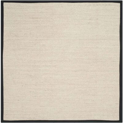 Tapis en sisal Safavieh 120x120cm - Tapis - Publicité Tapis en sisal Safavieh 120x120cm - Tapis - Publicité