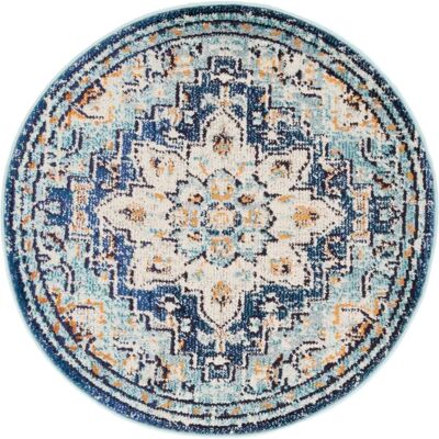 Safavieh - Madison Rug Collection - Blau - 120x120cm - Rug Safavieh - Madison Rug Collection - Blau - 120x120cm - Rug