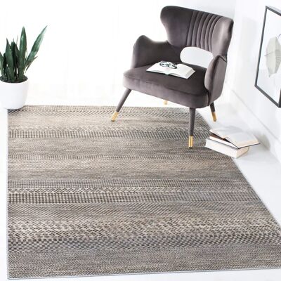 NADUVI Teagan Ivoire & Beige Viscose Teppich - Rechteck 183x274 cm NADUVI Teagan Ivoire & Beige Viscose Teppich - Rechteck 183x274 cm
