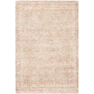 Safavieh Wool Rug Elfenbein/Rust - Rug Safavieh Wool Rug Elfenbein/Rust - Rug