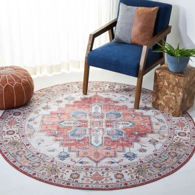 Safavieh - Tucson Collection - Beige/Blue - 185x180 - Rug Safavieh - Tucson Collection - Beige/Blue - 185x180 - Rug