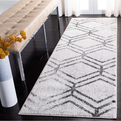 Safavieh - Adirondack - Elfenbein/Grau - 75x180 cm - Rug Safavieh - Adirondack - Elfenbein/Grau - 75x180 cm - Rug