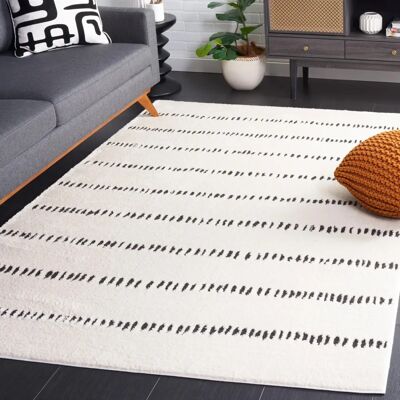 Safavieh - Melody - Elfenbein/Schwarz - 160x230cm - Rug Safavieh - Melody - Elfenbein/Schwarz - 160x230cm - Rug
