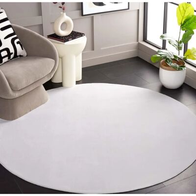 Safavieh Elfenbein Polyester Teppich - 185x180cm Safavieh Elfenbein Polyester Teppich - 185x180cm