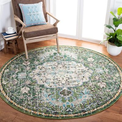 Safavieh Green/Turquoise Madison Rug - Carpet Safavieh Green/Turquoise Madison Rug - Carpet
