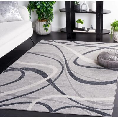 Safavieh - Odyssey - Grau/Elfenbein - 185x275 cm - Rug Safavieh - Odyssey - Grau/Elfenbein - 185x275 cm - Rug
