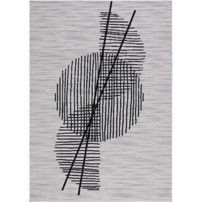 Safavieh Modern Rug - Grey/Black - 90x150cm Safavieh Modern Rug - Grey/Black - 90x150cm