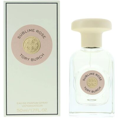Tory Burch Sublime Rose Eau de Parfum 50ml - Femmes - Publicité Tory Burch Sublime Rose Eau de Parfum 50ml - Femmes - Publicité