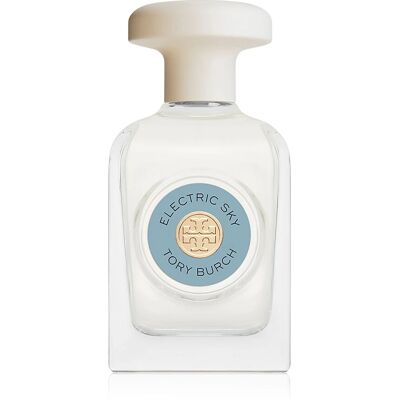 Tory Burch Electric Sky Eau de Parfum - Parfum floral boisé vibrant - Publicité Tory Burch Electric Sky Eau de Parfum - Parfum floral boisé vibrant - Publicité