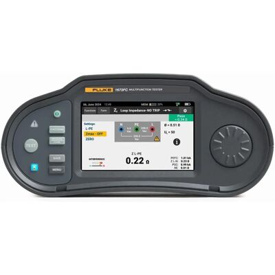 Fluke 1673FC SCH FTT Elektrischer Tester - Multifunktions-Installationsprüfung Fluke 1673FC SCH FTT Elektrischer Tester - Multifunktions-Installationsprüfung