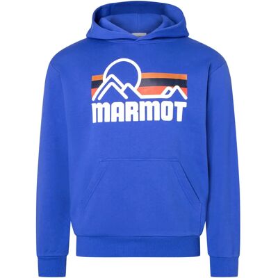 Marmot - COASTAL HOODY - Trail Blau - XL - Hoodie Marmot - COASTAL HOODY - Trail Blau - XL - Hoodie