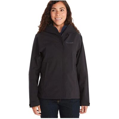 Marmot PreCip Eco Pro Waterproof Jacket for Women - Black (L) Marmot PreCip Eco Pro Waterproof Jacket for Women - Black (L)