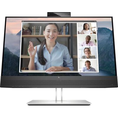 HP E24mv G4 Argenté et Noir Moniteur 23,8 pouces - Moniteur HP E24mv G4 Argenté et Noir Moniteur 23,8 pouces - Moniteur