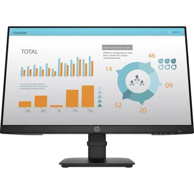 Moniteur HP P24 G4 - Full HD 23,8" IPS, VESA, 5ms, Noir - Publicité Moniteur HP P24 G4 - Full HD 23,8" IPS, VESA, 5ms, Noir - Publicité