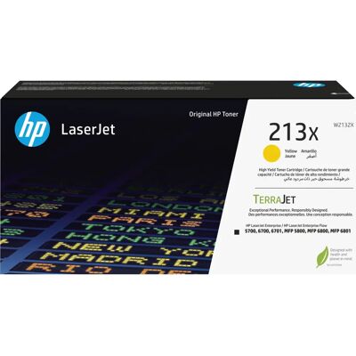 HP W2132X Høj Kapacitets Gul Toner - LaserJet HP W2132X Høj Kapacitets Gul Toner - LaserJet