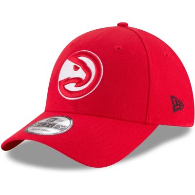 Cappello regolabile New Era Atlanta Hawks 9Forty - Rosso Cappello regolabile New Era Atlanta Hawks 9Forty - Rosso