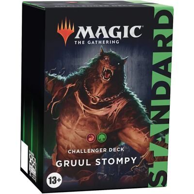 Magic: The Gathering - 2022 Challenger Deck - Gruul Stompy - Publicité Magic: The Gathering - 2022 Challenger Deck - Gruul Stompy - Publicité
