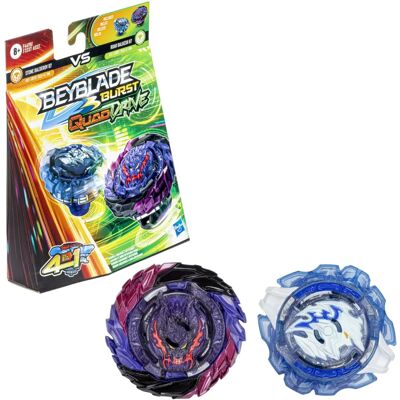 Beyblade - QuadDrive Roar Balkesh - Battle Top Pack - Publicité Beyblade - QuadDrive Roar Balkesh - Battle Top Pack - Publicité