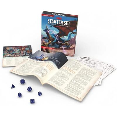 Wizards of the Coast Dungeons and Dragons of Stormwreck Isle Starter Set Game Wizards of the Coast Dungeons and Dragons of Stormwreck Isle Starter Set Game