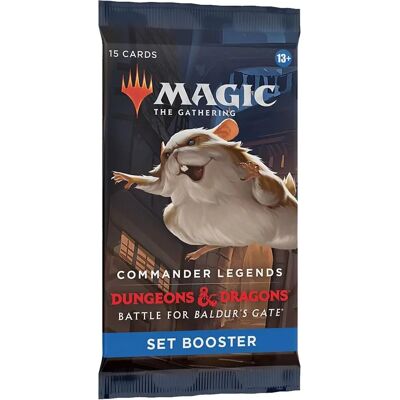 Wizards of the Coast Commander Legends: Baldur's Gate Set Booster - Card Game Wizards of the Coast Commander Legends: Baldur's Gate Set Booster - Card Game