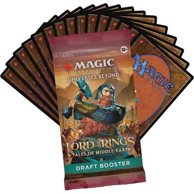 Magic the Gathering Le Seigneur des Anneaux : Contes de la Terre du Milieu Pack de Départ - Booster de Jeu de Cartes à Collectionner - Publicité Magic the Gathering Le Seigneur des Anneaux : Contes de la Terre du Milieu Pack de Départ - Booster de Jeu de Cartes à Collectionner - Publicité