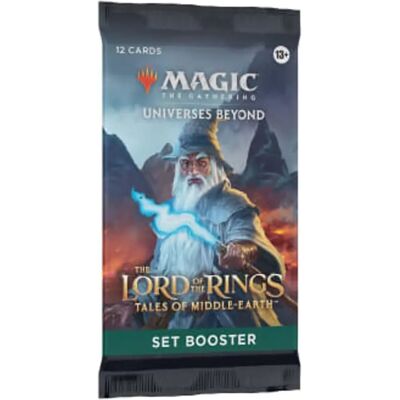 Wizards Of The Coast Magic The Gathering! The Lord of The Rings: Tales of Middle-earth Set Booster Wizards Of The Coast Magic The Gathering! The Lord of The Rings: Tales of Middle-earth Set Booster