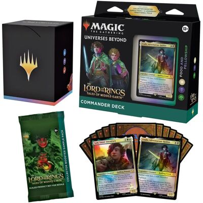 Magic: The Gathering The Lord of The Rings: Tales of Middle-Earth Commander Deck - Trading Card Game Deck Magic: The Gathering The Lord of The Rings: Tales of Middle-Earth Commander Deck - Trading Card Game Deck