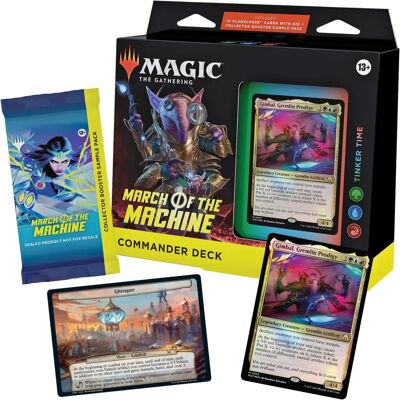 Magic: The Gathering Mars de la Machine Deck du Commandant - Tinker Time - Deck - Publicité Magic: The Gathering Mars de la Machine Deck du Commandant - Tinker Time - Deck - Publicité
