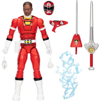Power Rangers Turbo Red Ranger Action Figure - 6 Inch Premium Collectible Power Rangers Turbo Red Ranger Action Figure - 6 Inch Premium Collectible