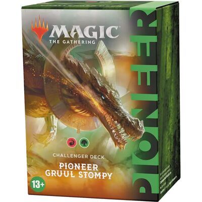 Magic The Gathering Pioneer Challenger Deck 2022 - Gruul Stompy - Trading Card Game Deck - Publicité Magic The Gathering Pioneer Challenger Deck 2022 - Gruul Stompy - Trading Card Game Deck - Publicité