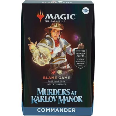 Magic: The Gathering Murders at Karlov Manor - Deadly Disguise Commander Deck Magic: The Gathering Murders at Karlov Manor - Deadly Disguise Commander Deck