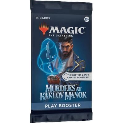 Wizards Of The Coast MTG Meurtres à Karlov Manor Booster - Jeu de Cartes - Publicité Wizards Of The Coast MTG Meurtres à Karlov Manor Booster - Jeu de Cartes - Publicité