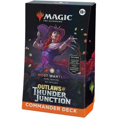 Magic: The Gathering Outlaws of Thunder Junction - Most Wanted Deck - Publicité Magic: The Gathering Outlaws of Thunder Junction - Most Wanted Deck - Publicité