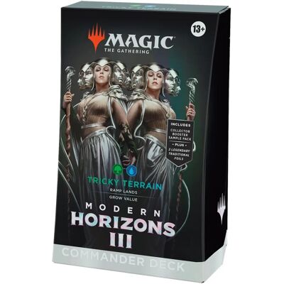 Magic: The Gathering Modern Horizons 3 Deck Commandant - Terrain Sournois - Publicité Magic: The Gathering Modern Horizons 3 Deck Commandant - Terrain Sournois - Publicité