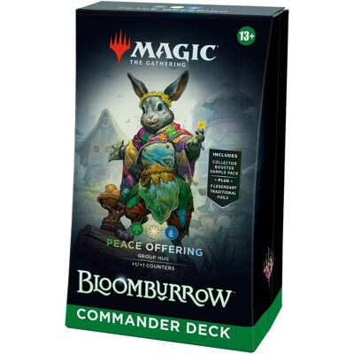 Magic: The Gathering Bloomburrow Deck Commandant Offre de Paix - 100 Cartes, Multicolore - Publicité Magic: The Gathering Bloomburrow Deck Commandant Offre de Paix - 100 Cartes, Multicolore - Publicité