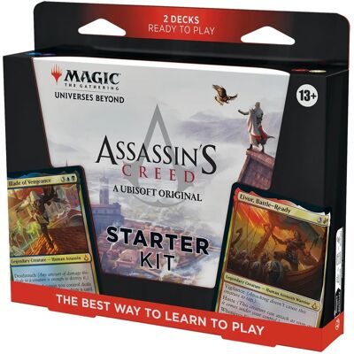 Magic: The Gathering Assassin's Creed Starter Kit - Apprendre à jouer, 2 decks - Publicité Magic: The Gathering Assassin's Creed Starter Kit - Apprendre à jouer, 2 decks - Publicité